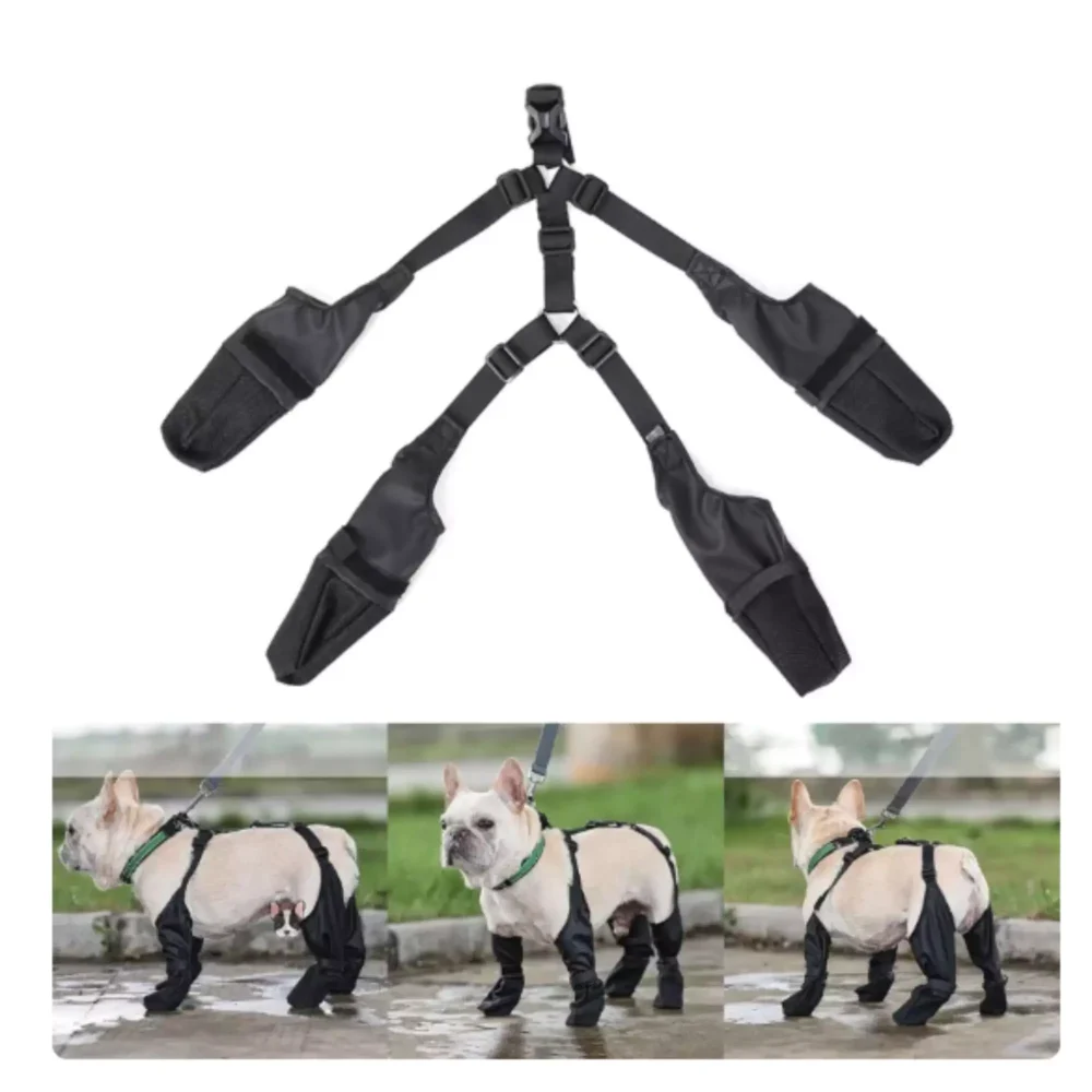 Waterproof Dog Boots-Stylish & Durable Hip Boots for Pets3